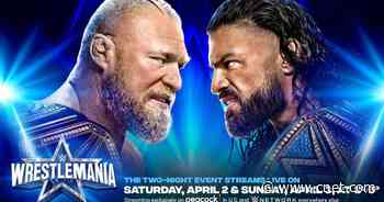 WWE WrestleMania 38: Start Times, How to Watch, Full Card and Peacock     - CNET