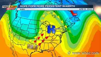 First Alert: Seasonable weather expected this week before a potential warmup