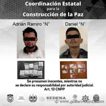 Aseguran a dos hombres en posesión de droga en Cuernavaca y Jiutepec - Noticias de Morelos - La Crónica de Morelos