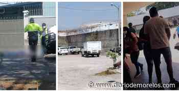 Pánico en sede de vacunación de Cuernavaca por intrusión de 2 asesinos de un conductor; detienen a uno - Diario de Morelos