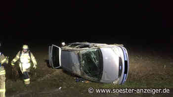 Erwitte: Zeugen finden Unfall-Auto ohne Fahrer - Polizei entdeckt Blut - soester-anzeiger.de