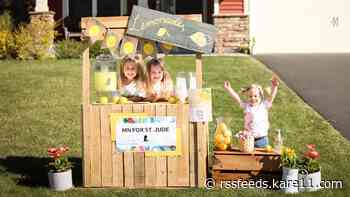 Ramsey family's lemonade stand raises money for childhood cancer research
