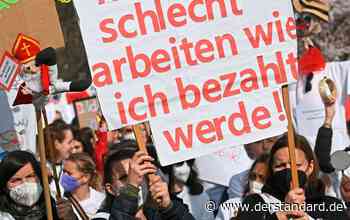 Personal der Wiener Privatkindergärten demonstriert wieder - DER STANDARD