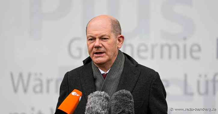 Emotionaler Kanzler Scholz kontert Störer: «Schreit ruhig»