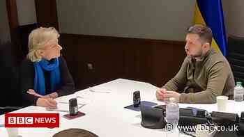 How do you do a face-to-face interview with Zelensky?