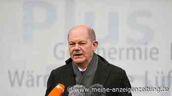 Emotionaler Kanzler Scholz kontert Störer: „Schreit ruhig“