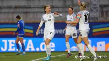 Frankfurt gewinnt souverän bei Schlusslicht Jena - kicker