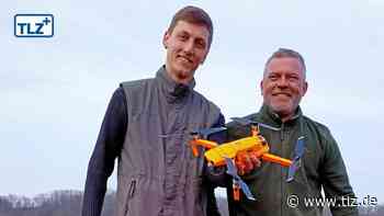 Wie ein Dornburger Verein Rehkitze vorm Überfahrenwerden rettet - Thüringische Landeszeitung