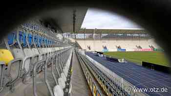 FC Carl Zeiss Jena: Haupttribüne wird zur Südkurve - Ostthüringer Zeitung