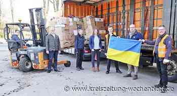 Hilfe für Kinderhospize: Truck aus Stade ist beladen mit Hilfsgütern für die Ukraine - Stade - Kreiszeitung Wochenblatt