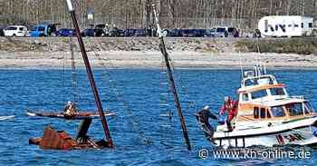 Kutter sinkt nach Wassereinbruch vor dem Bülker Leuchtturm in der Kieler Bucht