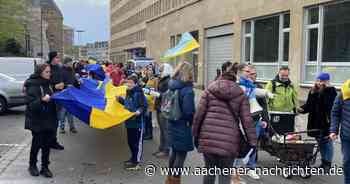 40. Tag Krieg in der Ukraine: Plüschtiere in Gedenken an die getöteten Kinder