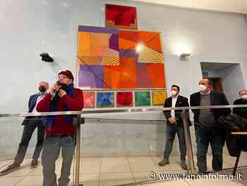 Oscar Piattella dona un'opera a Pesaro Capitale italiana della Cultura 2024 - fanoinforma