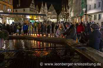 Corona-Demo in Leonberg: Bald wird wieder Haltung gezeigt - Leonberger Kreiszeitung - Leonberger Kreiszeitung
