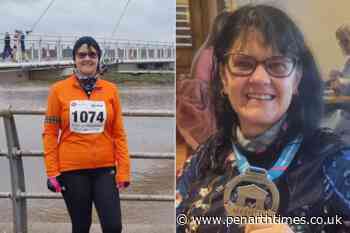 Woman completes half marathon for MHA Penarth Communities - Penarth Times