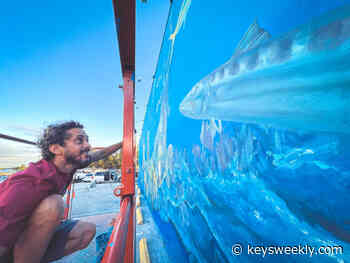 ARTIST YOSLAN O’FARRILL REDESIGNS MARATHON VET HOSPITAL MURAL - Florida Keys Weekly