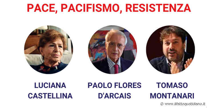 “Pace, pacifismo e resistenza”: il dialogo tra Luciana Castellina, Paolo Flores d’Arcais e Tomaso Montanari: rivedi la diretta