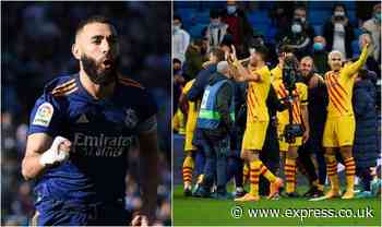 Real Madrid dash Barcelona comeback hopes as Karim Benzema rampage continues vs Celta Vigo - Express