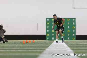 Olympian Devon Allen runs unofficial 4.35-second 40-yard dash at Oregon’s Pro Day - OregonLive