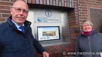 Neuer Service am Schöpfwerk Knock: Besucher-Informationen gibt es jetzt per Touchscreen - Nordwest-Zeitung