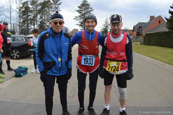 Klak af voor eeuwige atleten Frans (89), Louis (83) en Roland (80) op Kastelenloop