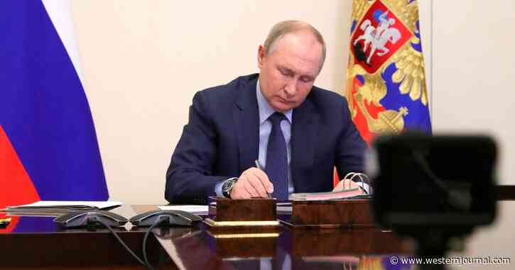 Putin Signs the Order: Gas to Be Cut Off Unless World Leaders Meet His Demand