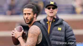 Kaepernick throws for scouts: 'I can still play'