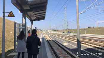 Neubaustrecke von Wendlingen nach Ulm: ICE verspätet - SWR Aktuell