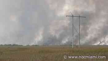 ‘We're Praying for Rain': Everglades Brush Fire Brings Concern for Local Residents
