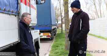 „Ich bin inzwischen sogar Opa geworden": Ukrainische Fernfahrer sitzen weiter in Minden fest - Mindener Tageblatt