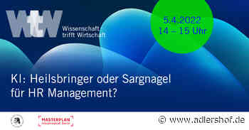 Wissenschaft trifft Wirtschaft: KI – Heilsbringer oder Sargnagel für Human Resource Management? - Adlershof Online