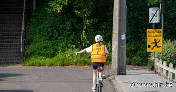 Oefenparcours voor fietsexamen zesdejaars wordt geopend - Het Laatste Nieuws