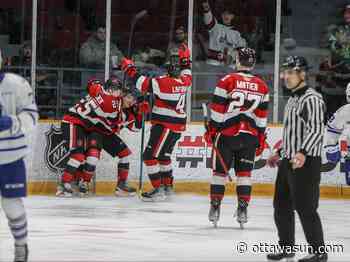 Ottawa 67’s win a big one over Steelheads - Ottawa Sun