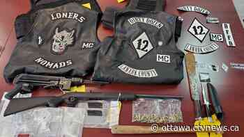 Police seize drugs, guns in Ottawa arrest of Loners motorcycle gang member - CTV News Ottawa