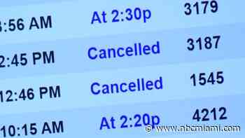 Flight Delays, Cancellations at South Florida Airports Due to Expected Bad Weather