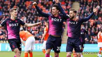 Blackpool 1-4 Nottingham Forest: Brennan Johnson double guides play-off chasers to victory