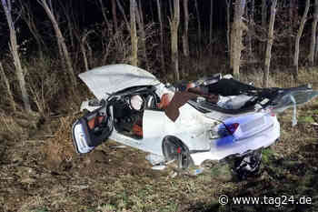 Chemnitz: Zwei Schwerverletzte nach Unfall - Audi überschlägt sich in Mittelsachsen - TAG24