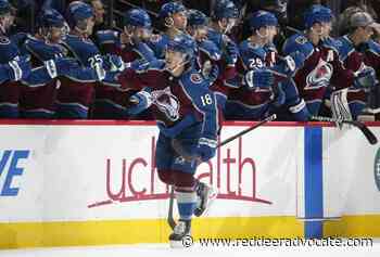 Rantanen scores go-ahead goal, Avalanche beat Sharks 4-2 - Red Deer Advocate
