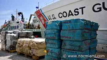 Coast Guard Offloads Over $243M Worth of Cocaine at Miami Beach Base