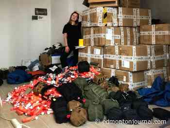 Edmonton playwright helping donation drive for Ukrainian defence supplies