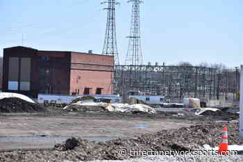 USL Rhode Island Tidewater Landing Stadium Site Photos April 2022 - Trifecta Sports