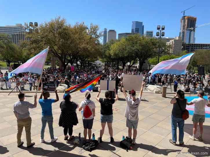 Hundreds rally at Texas Capitol for Transgender Day of Visibility
