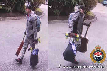 VicPD seeks suspect after stolen SUV crashes head-on, driver flees - Saanich News