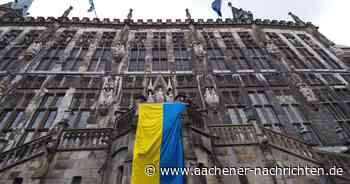Nach Einmarsch Russlands: Aachen demonstriert Solidarität mit Ukraine - Aachener Nachrichten
