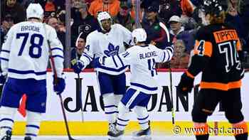 Matthews nets 51st goal to help Toronto defeat Flyers - Belleville News-Democrat