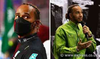 Lewis Hamilton 'blacked out' in fighter jet after ignoring breathing advice - Express