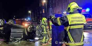 Wittenberge: Erneut schwerer Autounfall an einer Ampelkreuzung - Märkische Allgemeine Zeitung