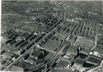 Tell us what can you spot in this view from the sky of Bolton?