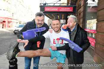 Edinburgh's King's Theatre stars Jordan Young, Grant Stott and Allan Stewart launch marathon fundraiser - Edinburgh News