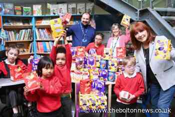 Bolton: Hundreds of Easter eggs donated to school - The Bolton News